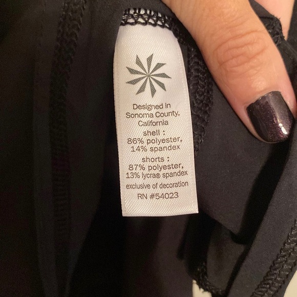 Athleta size small shorts with bikers underneath - Picture 6 of 6